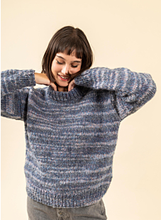 buttoned shoulder sweater