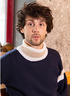 Roll-neck sweater