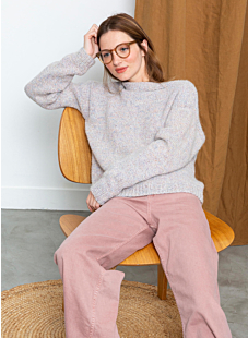 V back sweater