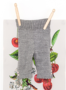 Pattern edge leggings