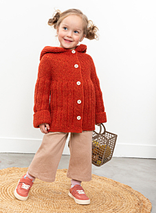 Coat with short rows