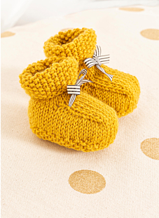 Moss St cuff booties