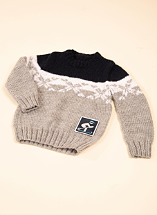 Fairisle winter sweater Boniface