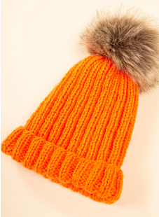 Ribbed turn up hat Brian