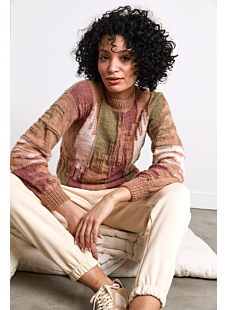 Intarsia sweater