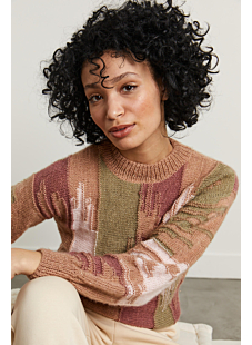 Intarsia sweater