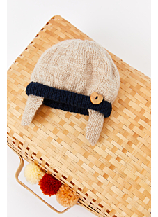 Hat with ear flaps