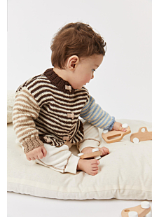 Striped cardigan