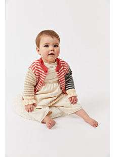 Striped cardigan