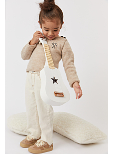Shoulder button sweater
