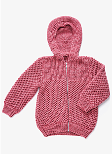 Hooded cardigan