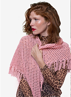 Mesh shawl