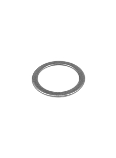 50 mm silver buckle