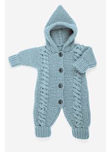 Hooded onesie