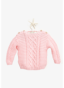 Cable sweater