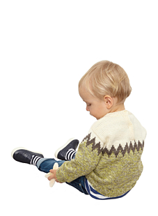 Fairisle yoke sweater