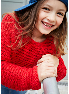Lace sweater