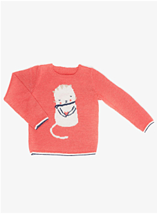 Sweater with motif