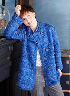 High-necked jacket