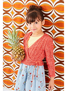 Openwork crossover top