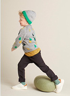 Bicolour hat