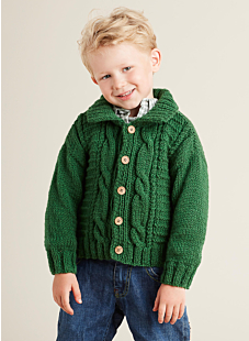 Cable jacket with high collar