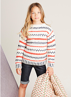 Embroidered sweater