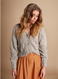 Short v neck jacket