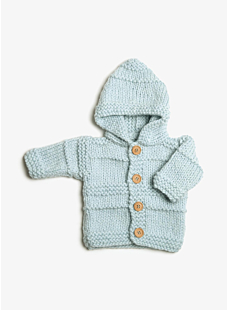 Hooded coat