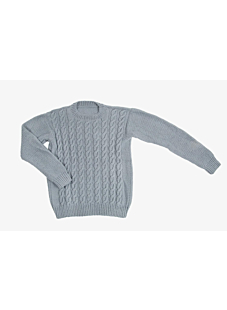 Cable sweater