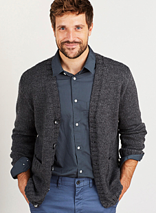 V neck cardigan