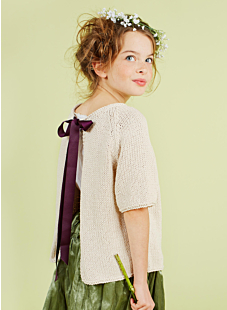 Raglan cardigan with 3/4 length sleeves