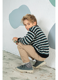 Boy’s striped sweater