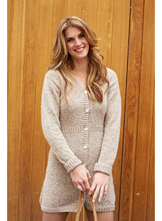 Button up dress