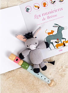 Amigurumi donkey