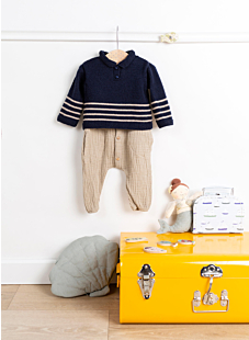 Long sleeve polo shirt