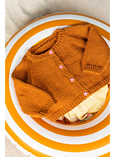 Cotton Raglan Cardigan