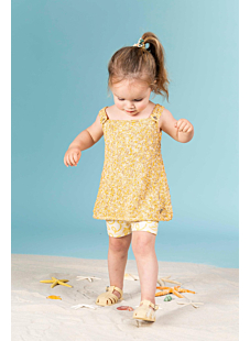 hort dress with straps