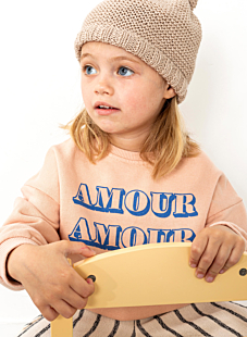 Hat in garter stitch