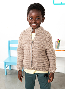 Raglan zipper jacket