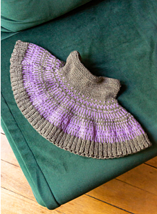 Intarsia cowl