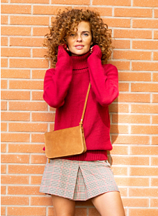 Roll neck sweater