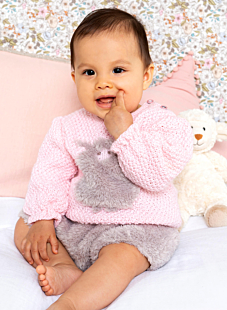 Soft sheepskin sweater