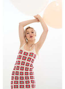 Granny square dress