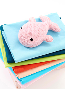 Knit whale softie