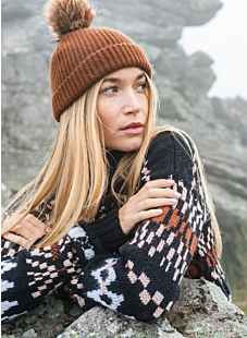 Geometric fairisle sweater