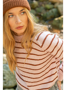 Saddle shoulder sailor sweater