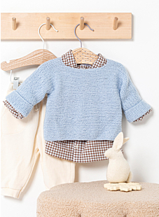 Top in garter stitch Charles