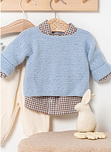 Top in garter stitch Charles
