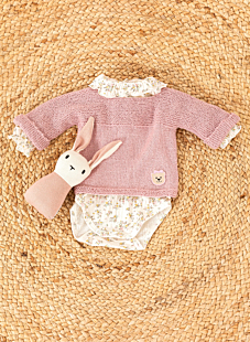 Top in stocking stitch & garter stitch Coline